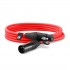 R DE XLR3M-R audio cable 3 m XLR Red