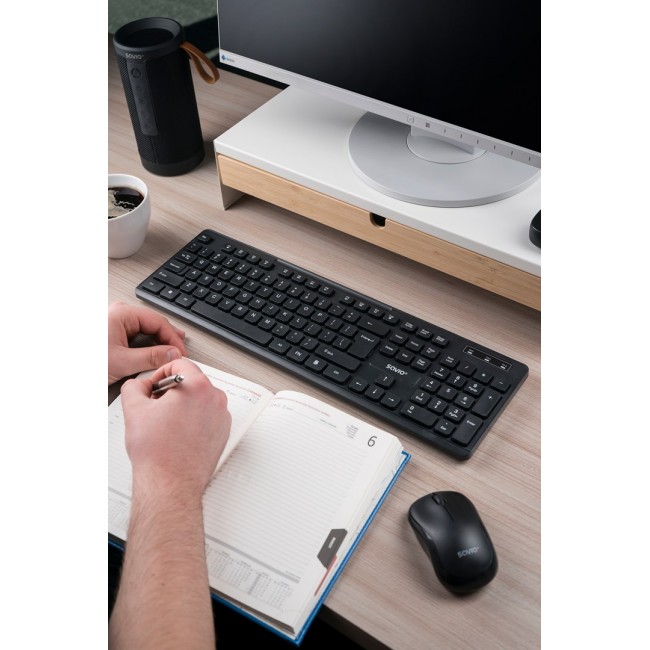 Savio KB-02 keyboard Home/Office USB QWERTY Black Savio KB-02 keyboard Home/Office USB QWERTY Black