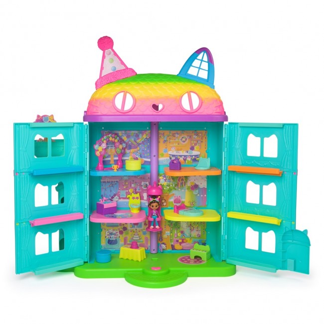 Gabby's Dollhouse Rainbow-Themed Celebration dollhouse Gabby's Dollhouse Rainbow-Themed Celebration dollhouse