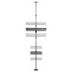 Telescopic TV holder, ceiling and floor with shelf Maclean MC-791N 37 Telescopic TV holder, ceiling and floor with shelf Maclean MC-791N 37
