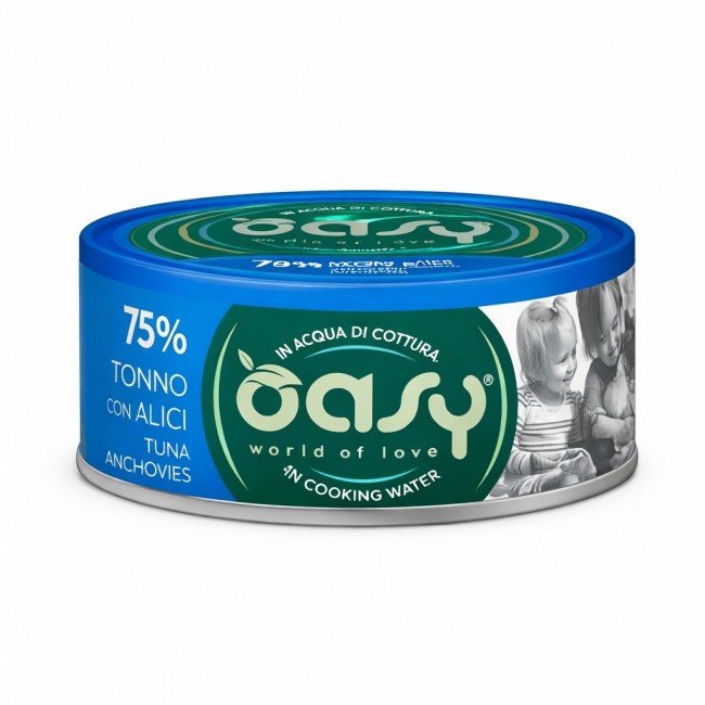 OASY More Love Tuna with anchovies - wet cat food - 70g OASY More Love Tuna with anchovies - wet cat food - 70g