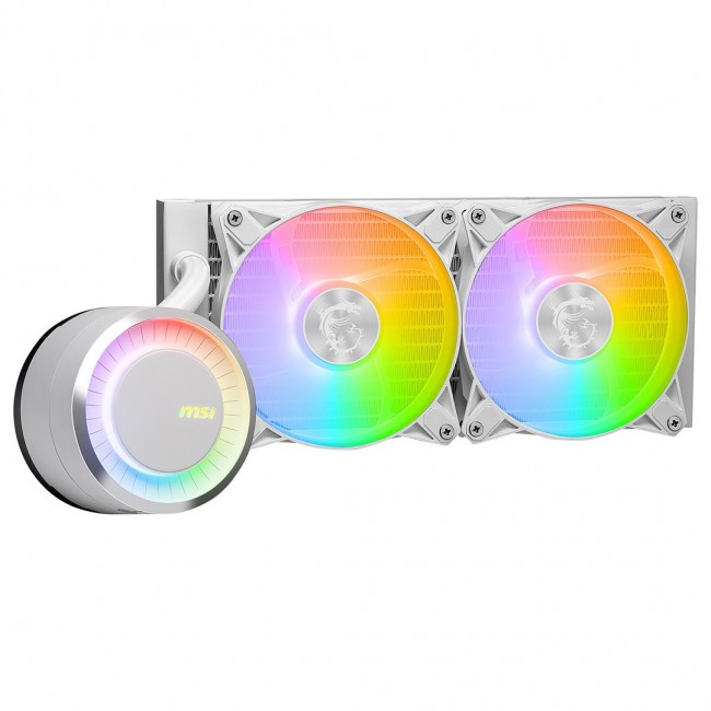 MSI MAG Coreliquid E240 WHITE Motherboard, Processor Liquid cooling kit 12 cm