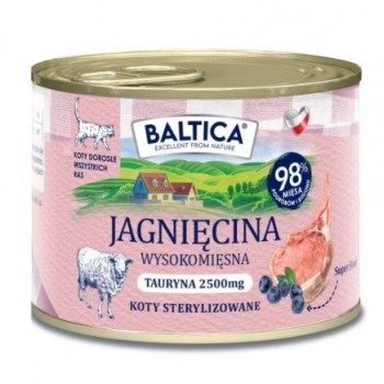 BALTICA Smaki region w Lamb - wet cat food - 185g