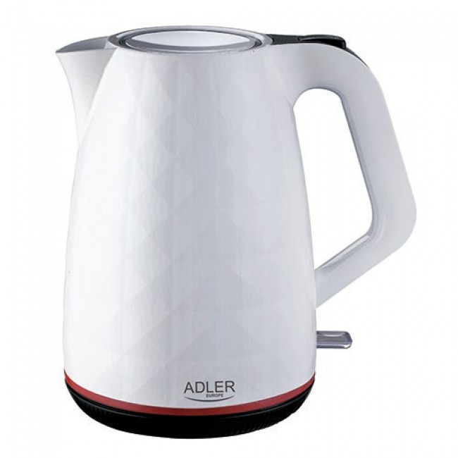 Adler AD 1277 W electric kettle 1.7 L 2200 W White Adler AD 1277 W electric kettle 1.7 L 2200 W White