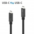 PureLink PI6600-030 USB cable USB4 Gen 2x2 3 m USB C 20 Gbit/s 100 W Black