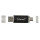 Intenso Twist Line USB flash drive 256 GB USB Type-A / USB Type-C 3.2 Gen 1 (3.1 Gen 1) Anthracite Intenso Twist Line USB flash drive 256 GB USB Type-A / USB Type-C 3.2 Gen 1 (3.1 Gen 1) Anthracite