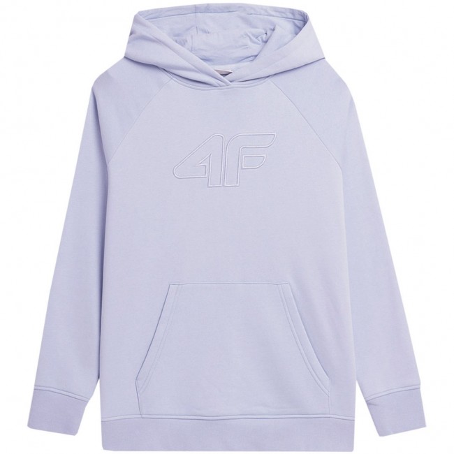 Women's sweatshirt 4F F0765 light purple 4FAW23TSWSF0765 52S L Women's sweatshirt 4F F0765 light purple 4FAW23TSWSF0765 52S L