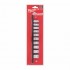 MILWAUKEE socket set 10 pcs. 3/8
