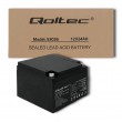Qoltec 53036 AGM battery | 12V | 24Ah | max 360A Qoltec 53036 AGM battery | 12V | 24Ah | max 360A