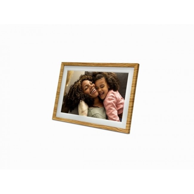 Denver PFF-1018 digital photo frame Black, White 25.6 cm (10.1