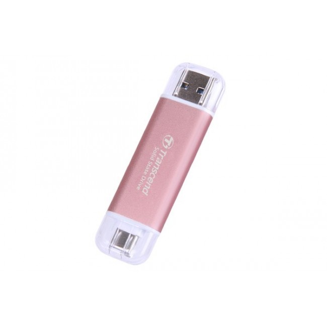 Transcend ESD310 512 GB USB Type-A to USB Type-C 3.2 Gen 2 (3.1 Gen 2) Pink