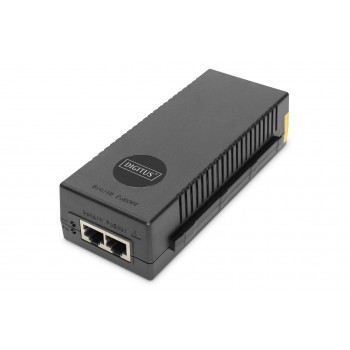 Digitus 10 Gigabit Ethernet PoE+ Injector, 802.3at, 30 W