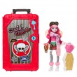 Monster High Skulltimate Secrets Cabin Slay-cation Playset, Cupid Asteria Doll and Accessories