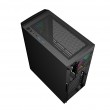 Gembird CCC-FC-400X Gaming ARGB computer case Fornax 400X, black Gembird CCC-FC-400X Gaming ARGB computer case Fornax 400X, black