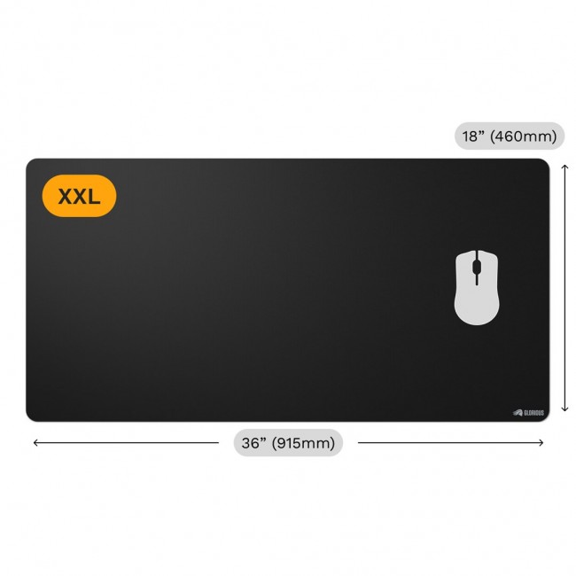 Glorious Gaming Glorious Mouse Pad 2 XXL - Edgeless - Black Glorious Gaming Glorious Mouse Pad 2 XXL - Edgeless - Black