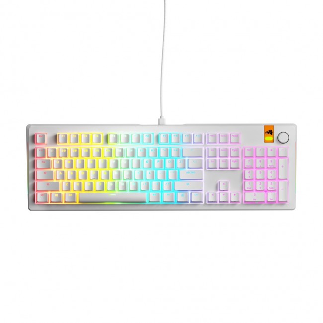 Glorious Gaming GMMK 3 HE 100% Prebuilt Wired White - US Glorious Gaming GMMK 3 HE 100% Prebuilt Wired White - US