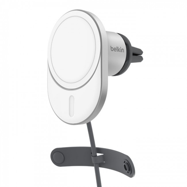 Belkin BoostCharge Pro Smartphone Silver, White USB Wireless charging Fast charging Auto Belkin BoostCharge Pro Smartphone Silver, White USB Wireless charging Fast charging Auto