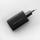 Qoltec 50766 mobile device charger Laptop, Portable gaming console, Power bank, Smartphone, Smartwatch, Tablet Black AC Fast charging Indoor Qoltec 50766 mobile device charger Laptop, Portable gaming console, Power bank, Smartphone, Smartwatch, Tablet Black AC Fast charging Indoor