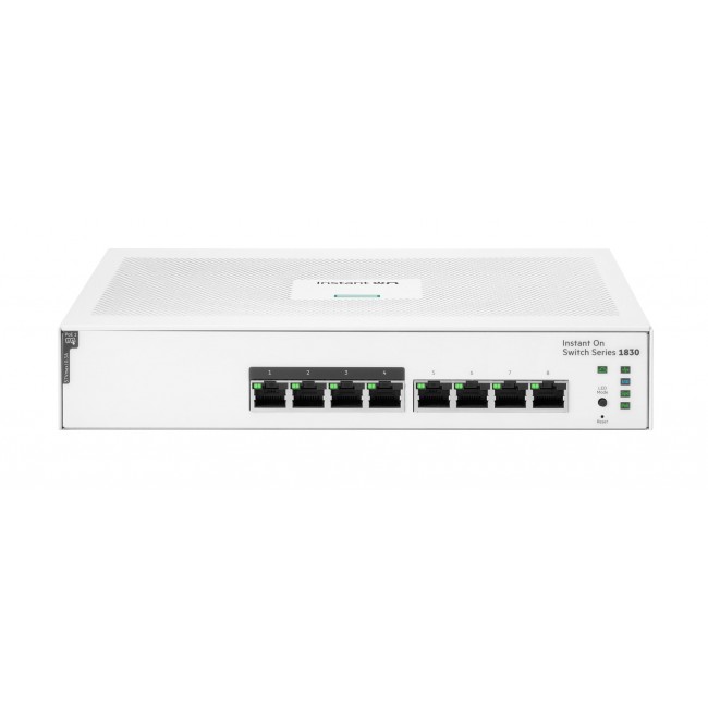 HPE Aruba Networking Networking Instant On Switch 8p Gigabit CL4 PoE 65W 1830 HPE Aruba Networking Networking Instant On Switch 8p Gigabit CL4 PoE 65W 1830