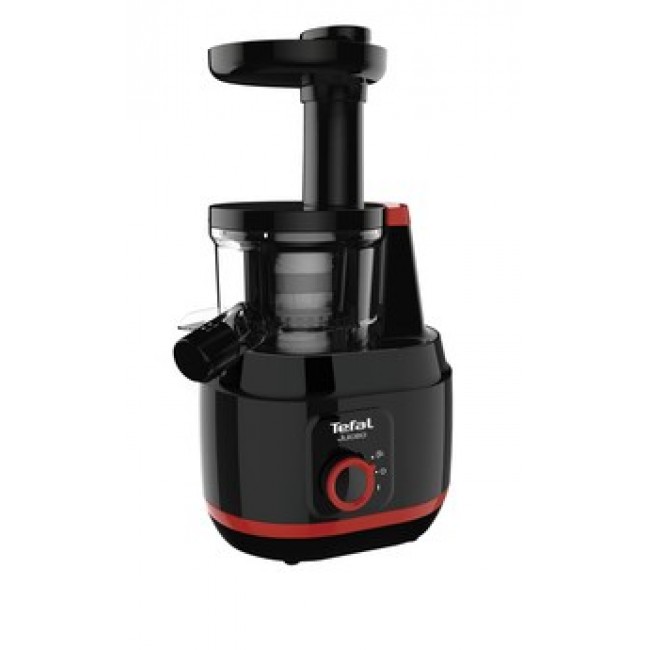 Tefal Juiceo ZC150 Slow juicer 150 W Black, Red