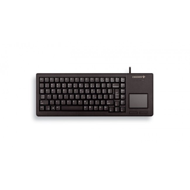 CHERRY XS Touchpad keyboard Universal USB QWERTZ German Black