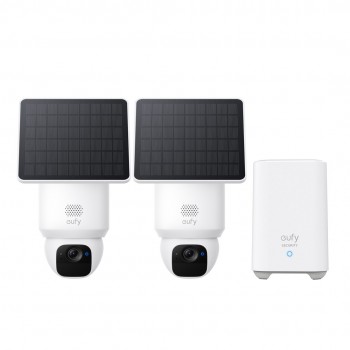 Eufy SoloCam E30 (2-Pack) + Homebase 2 Dome IP security camera Outdoor 2048 x 1080 pixels Wall