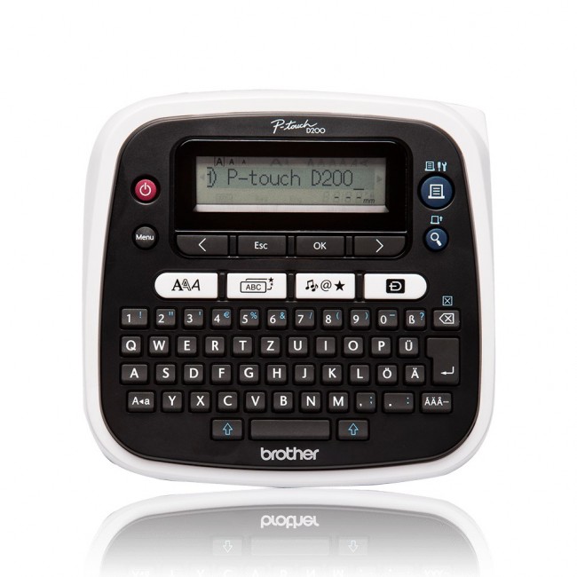 Brother PT-D200BWVP label printer Thermal transfer 180 x 180 DPI 20 mm/sec TZe