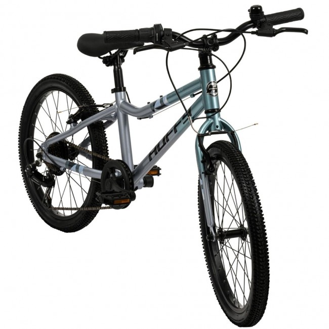 Huffy Literide Alu 20 bike, silver and turquoise (23005W)