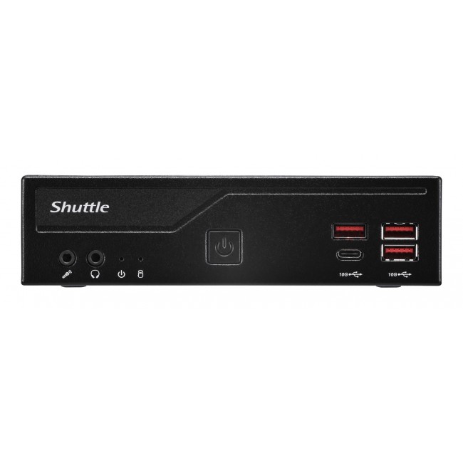 Shuttle Slim PC DB860 , S1851, 2x HDMI, 1x DP, 1x USB-C (DP), 1x 2.5
