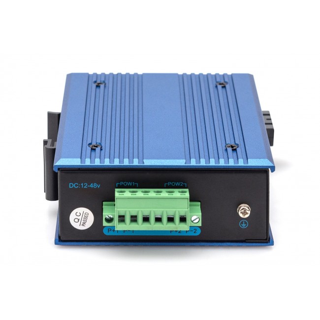 Digitus Industrial Gigabit Media Converter RJ45, SC 20 km