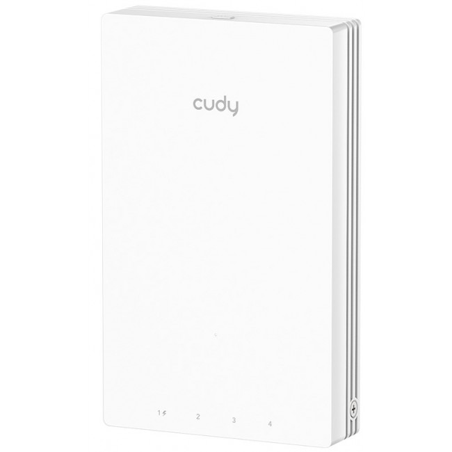 Cudy AX3000 Gigabit Wall-Plate Wi-Fi 6 Access 2976 Mbit/s White Power over Ethernet (PoE)