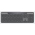 Logitech Signature Slim Solar + K980 for Business keyboard Universal RF Wireless + Bluetooth QWERTZ German Graphite