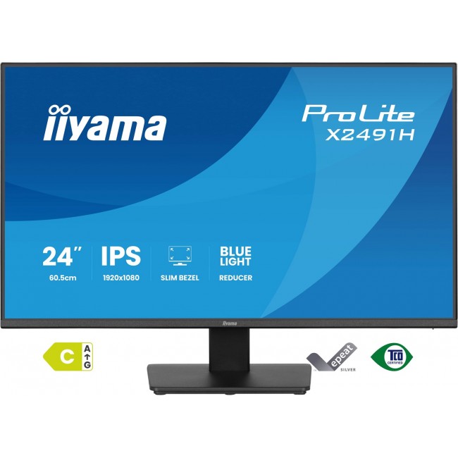 iiyama ProLite X2491H-B1 computer monitor 60.5 cm (23.8 iiyama ProLite X2491H-B1 computer monitor 60.5 cm (23.8