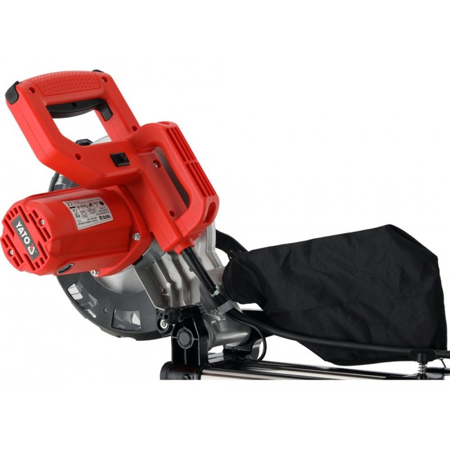 Sliding Mitre Saw with Laser YATO 216 mm 2000 W 24T, YT-821710 Sliding Mitre Saw with Laser YATO 216 mm 2000 W 24T, YT-821710