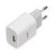 Power charger iBOX C-41 USB 2A, 1 USB port, microUSB cable, White