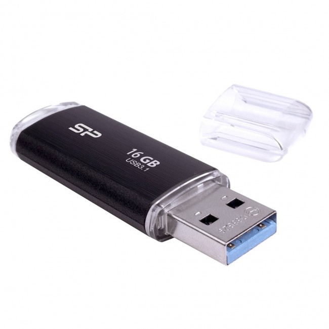 SILICON POWER Blaze B02 Pendrive USB flash drive 16 GB USB Type-A 3.2 Gen 1 (SP016GBUF3B02V1K) Black SILICON POWER Blaze B02 Pendrive USB flash drive 16 GB USB Type-A 3.2 Gen 1 (SP016GBUF3B02V1K) Black