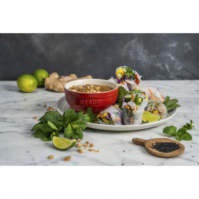 Staub Ceramique Bowl set 0.4 L Round Ceramic Red 4 pc(s) Staub Ceramique Bowl set 0.4 L Round Ceramic Red 4 pc(s)