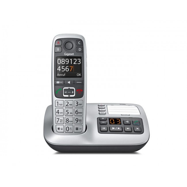 Gigaset E560A telephone DECT telephone Caller ID Black, Silver Gigaset E560A telephone DECT telephone Caller ID Black, Silver