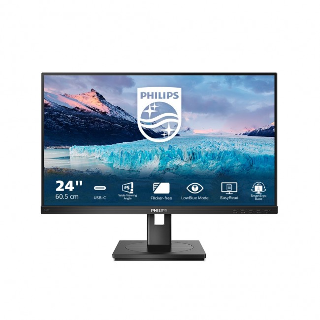 Philips S Line 243S1/00 computer monitor 60.5 cm (23.8 Philips S Line 243S1/00 computer monitor 60.5 cm (23.8