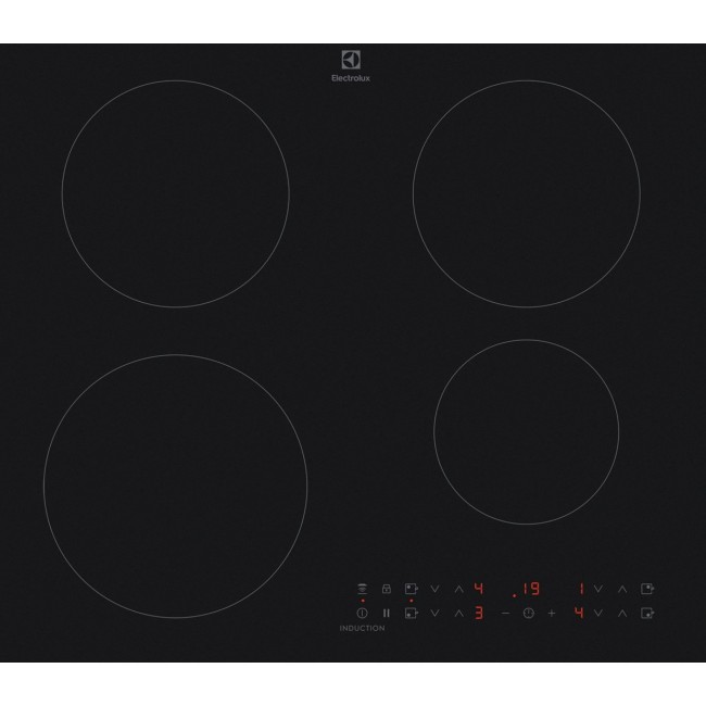 Electrolux EIT60433CT hob Black Built-in Zone induction hob 4 zone(s)