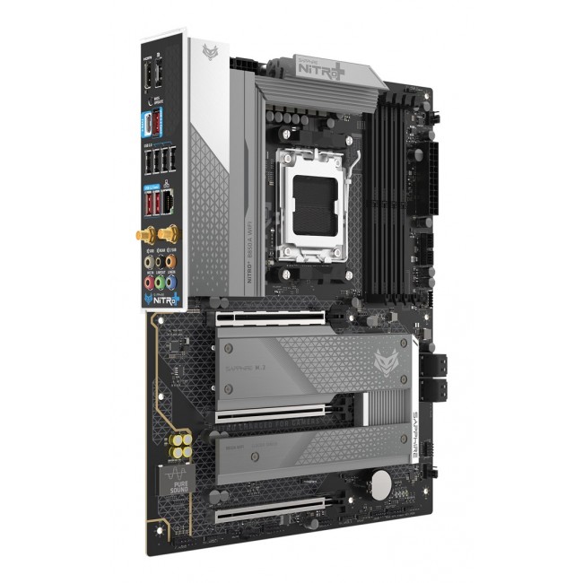 Sapphire NITRO+ B850A WIFI 7 AMD B850 Socket AM5 micro ATX