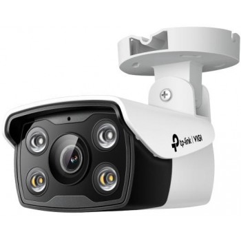TP-LINK | VIGI 4MP Outdoor Full-Color Network Camera | VIGI C340 | month(s) | Bullet | 4 MP | 6 mm | IP66 | H.265+/H.265/H.264+/H.264 | MicroSD