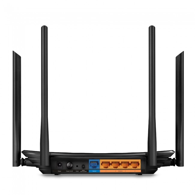 TP-Link AC1200 wireless router Gigabit Ethernet Dual-band (2.4 GHz / 5 GHz) Black TP-Link AC1200 wireless router Gigabit Ethernet Dual-band (2.4 GHz / 5 GHz) Black
