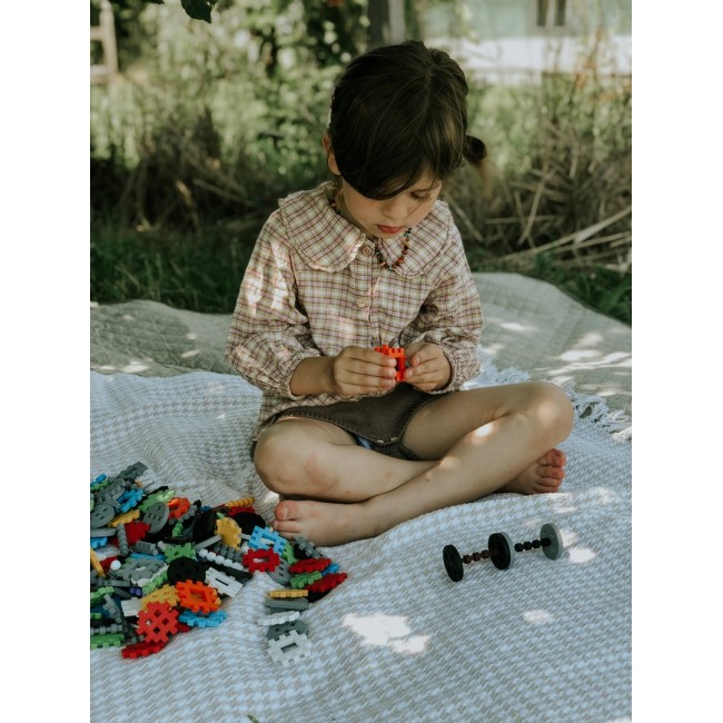 MARIOINEX Mini Waffle Building Blocks, 300 pieces