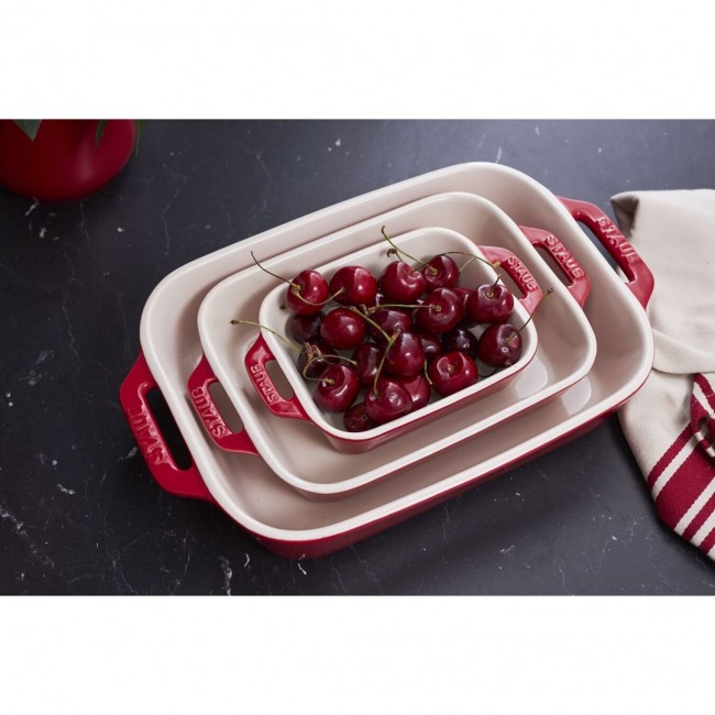 ZWILLING STAUB Ceramics Rectangular Ceramic Baking set