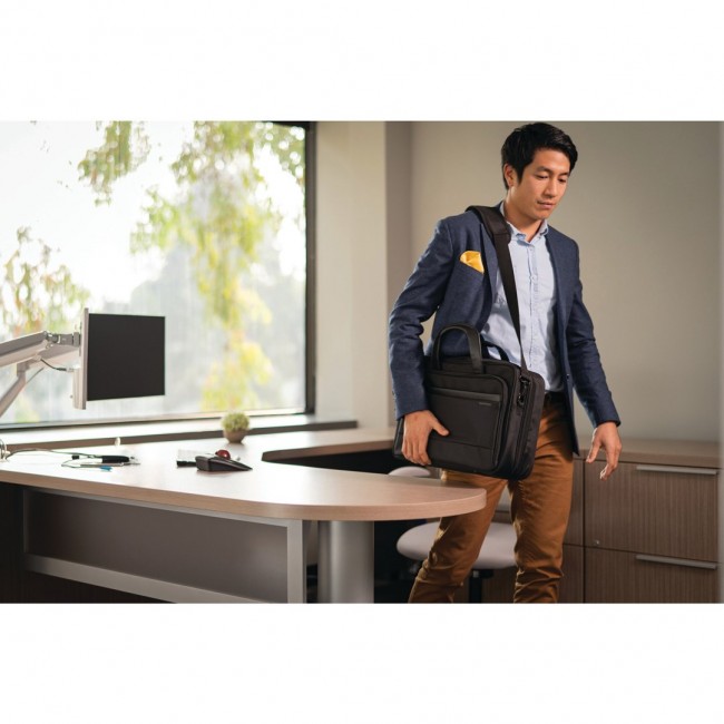 Kensington Contour 2.0 Business Laptop Briefcase 15.6 