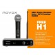 Novox Free H1 - Wireless set with handheld microphone Black