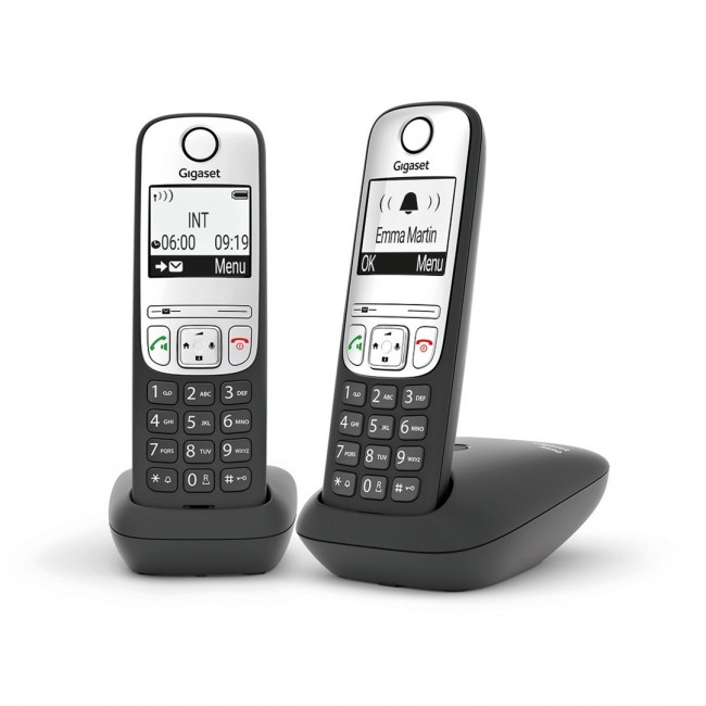 DECT cordless phone Gigaset A690 Duo black DECT cordless phone Gigaset A690 Duo black