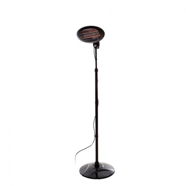Sunred SMQ2000A electric space heater Indoor & outdoor Black 2000 W Quartz electric space heater