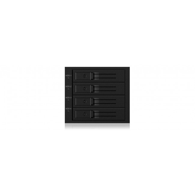 ICY BOX IB-564SAS-12G disk array Black ICY BOX IB-564SAS-12G disk array Black
